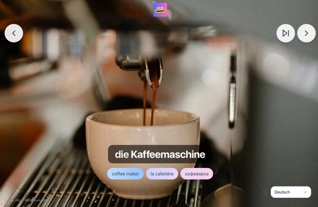 Откройте для себя нашу новую программу для изучения слов – бесплатную, интуитивную и без установки в Германии!