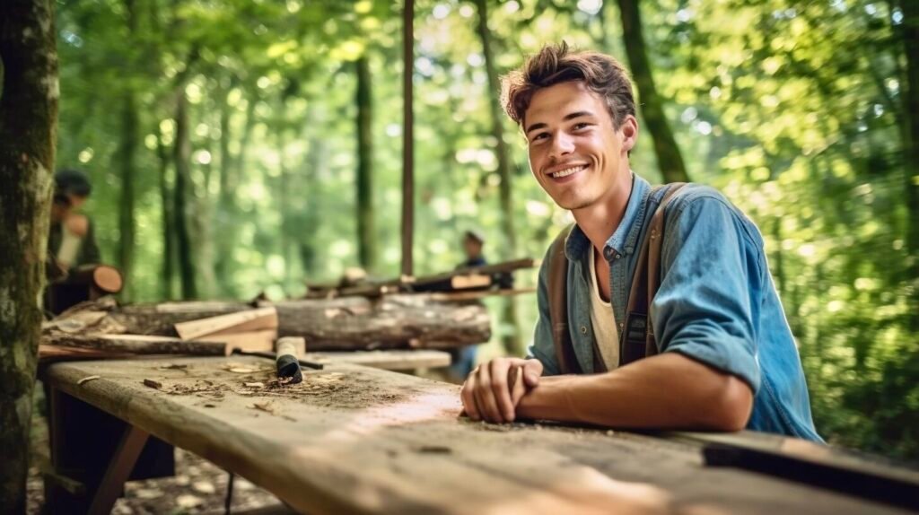 Работа на свежем воздухе для тела и духа в Германии