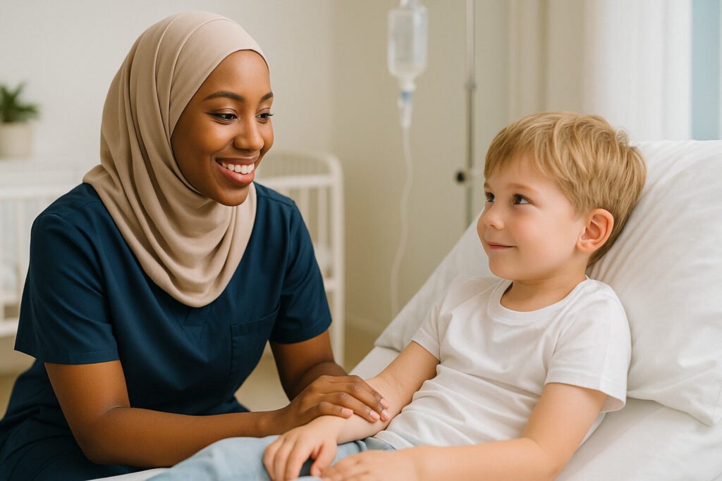 Двойное профессиональное образование в сфере ухода за здоровьем и детьми в Германии