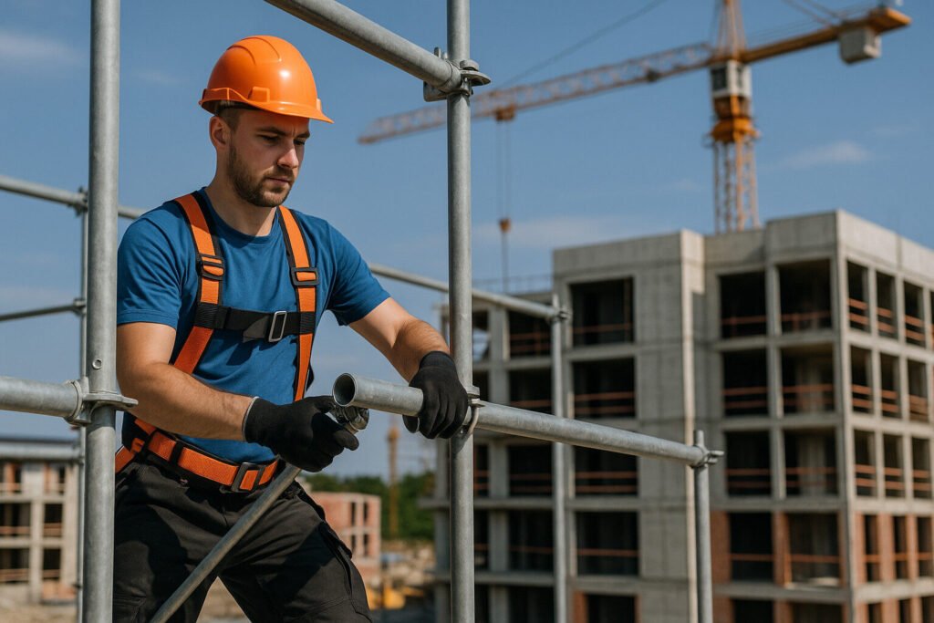 Обучение на монтажника строительных лесов в Германии