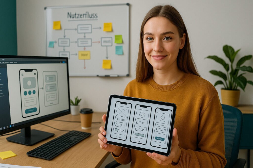 Изучение дизайна пользовательского интерфейса и пользовательского опыта в Германии