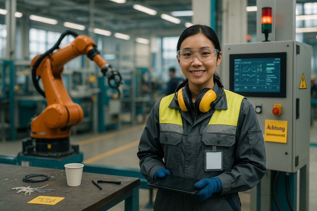 Промышленный мехатроник: сочетание механики и электроники в Германии