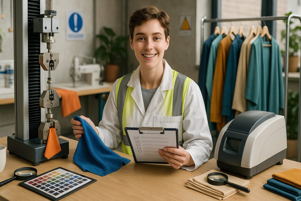 Обучение на контролёра качества текстиля в Германии