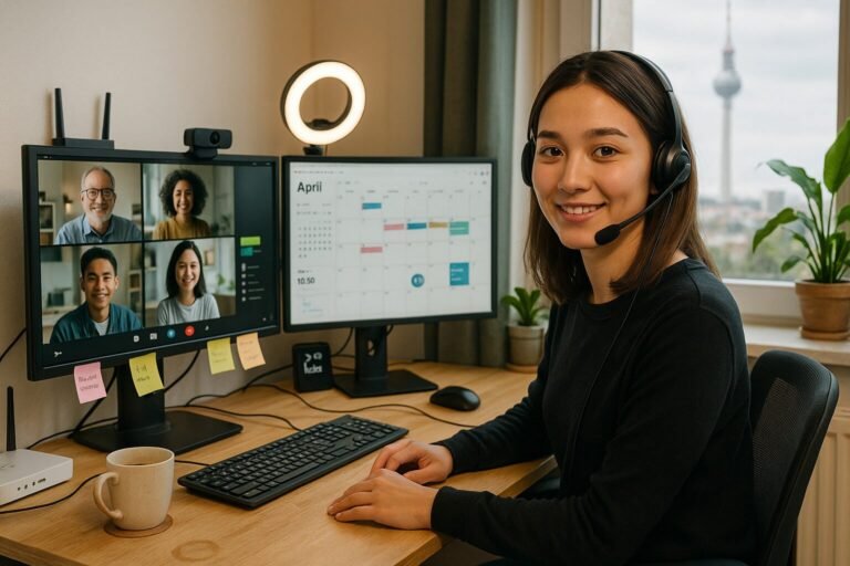 Навыки для удаленной работы: как эффективно работать виртуально в Германии