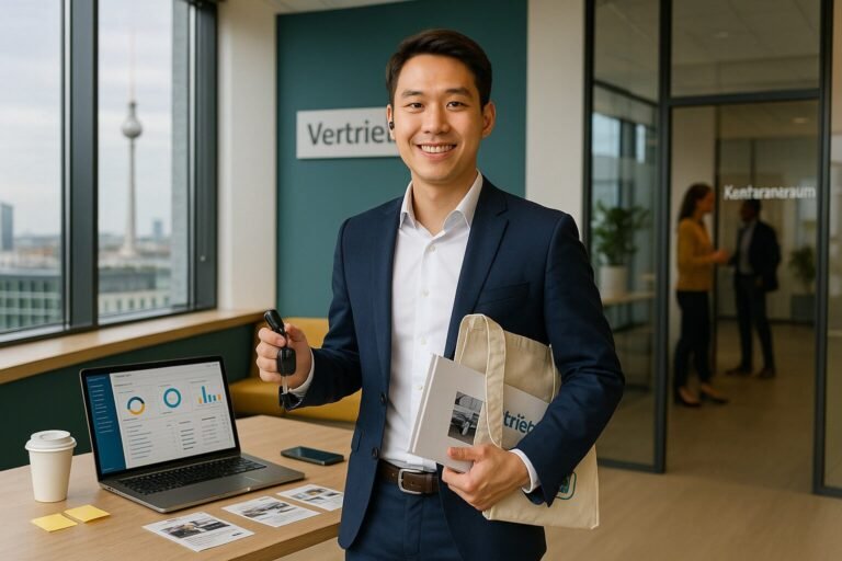 Торговый представитель: самостоятельная работа в полевых условиях в Германии