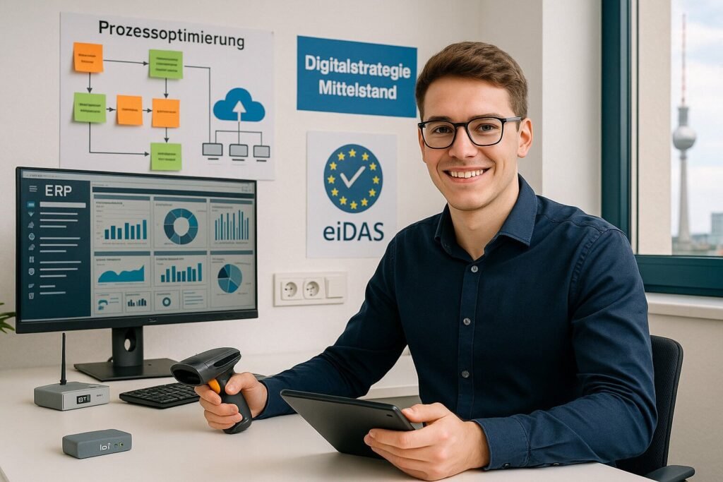 Эксперты по цифровизации для среднего бизнеса в Германии